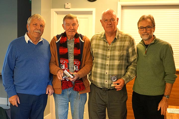 Hall of Fame - Drawn Pairs Winners 2024 - Stan Latto and Terry Jones - Richmond Park Bowls Club